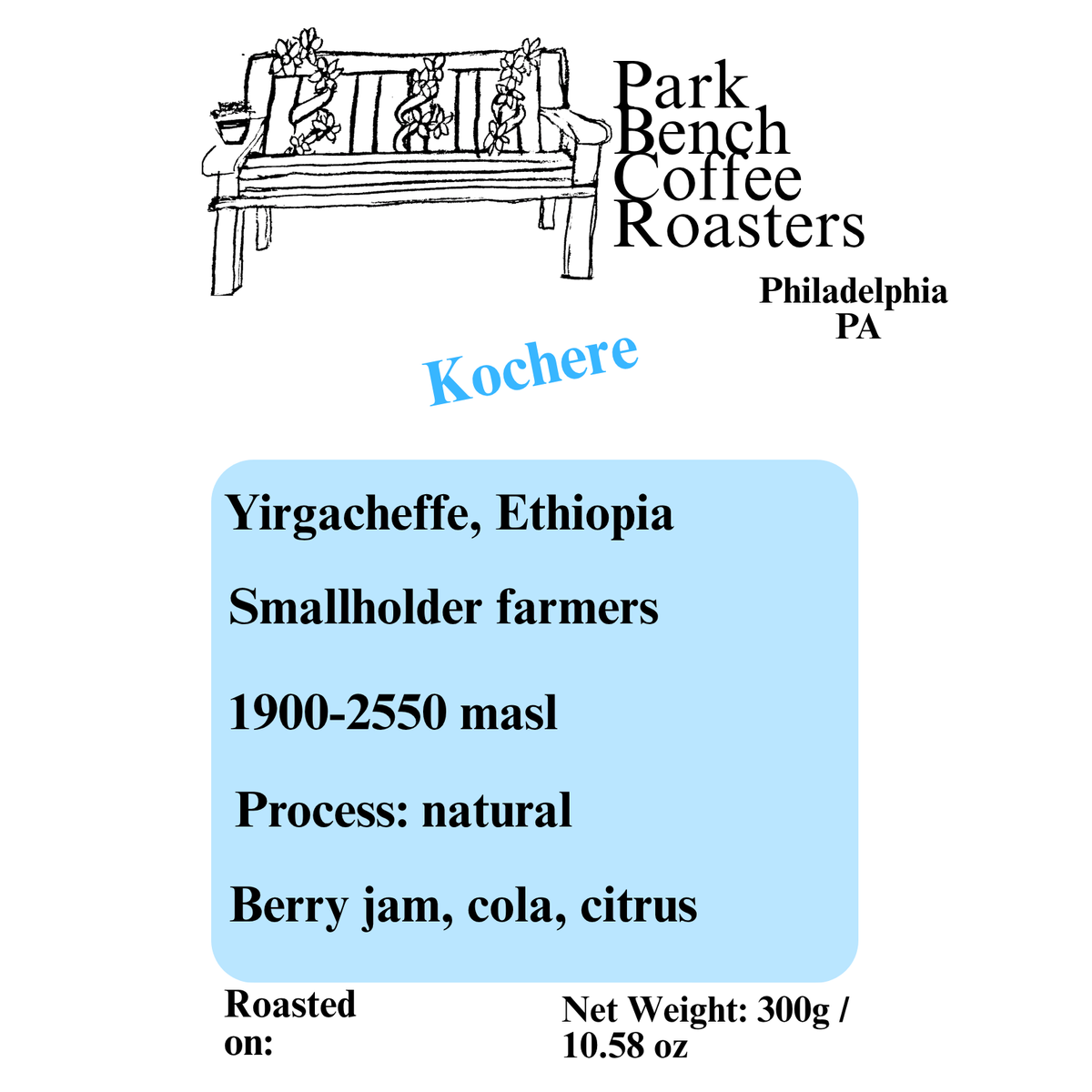 Kochere, Yirgacheffe Ethiopia - Natural